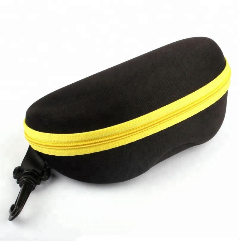 Wholesale Custom Logo Zipper Large Space Color Sunglasses Case EVA Glasses Case