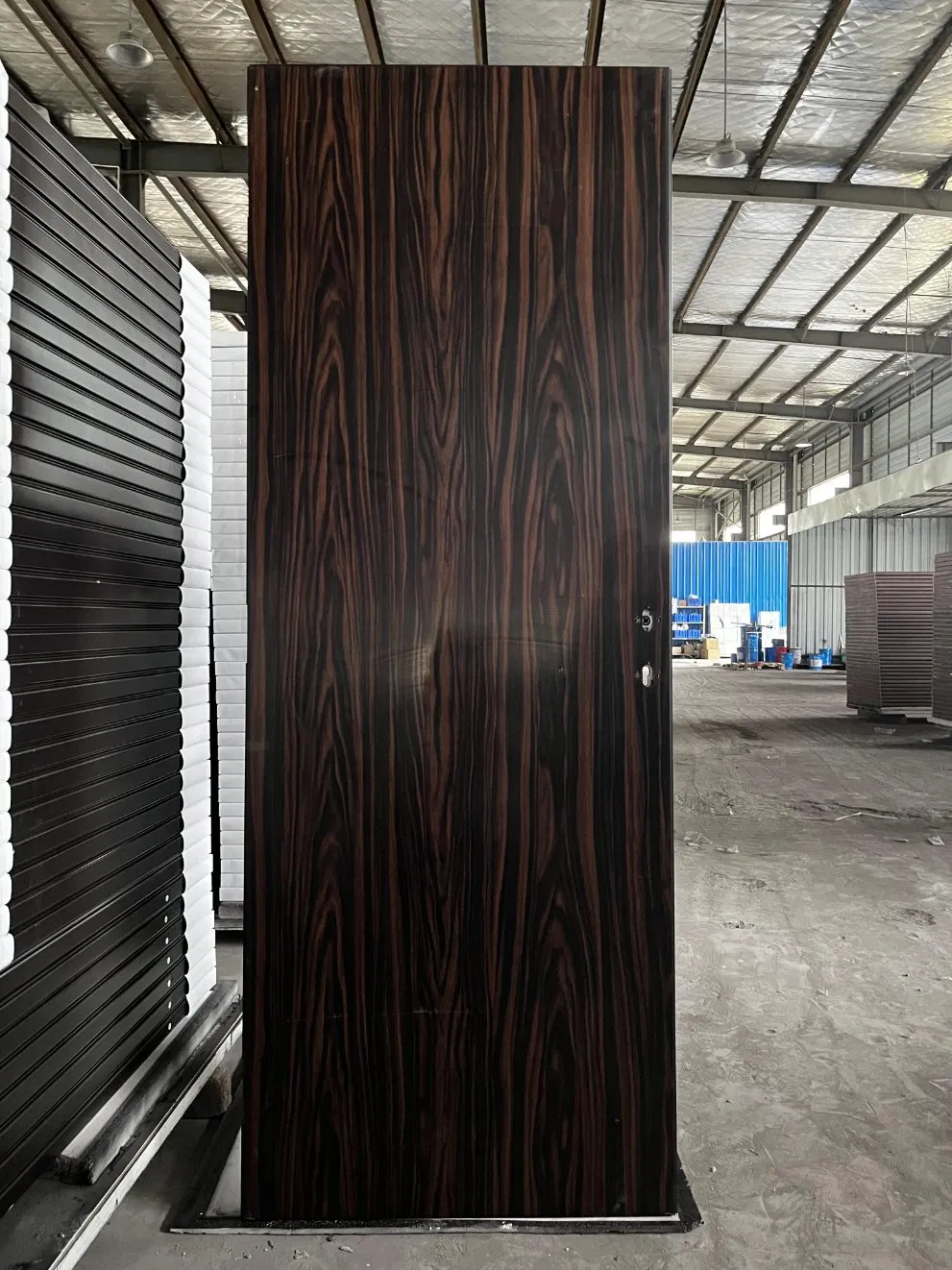 Израильская стальная защитная дверь Fangda с оцинкованной коробкой