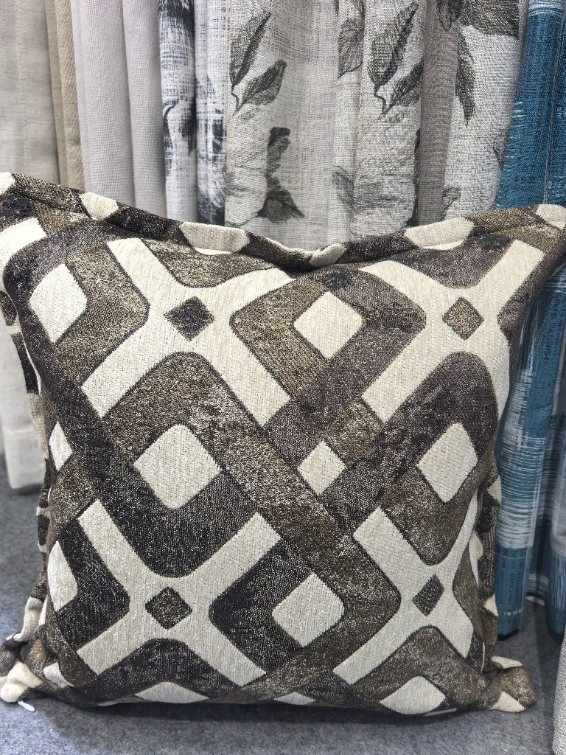 Chocolate Chenille Jacquard Pillow Cover Home Decoration Cushion Cover