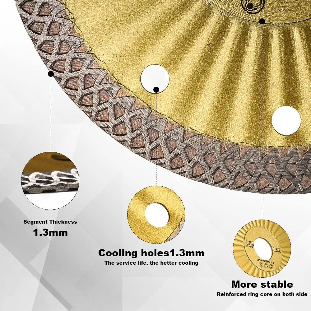 Super Thin Diamond Blade Cutting Blade with 5/8" or 7/8"