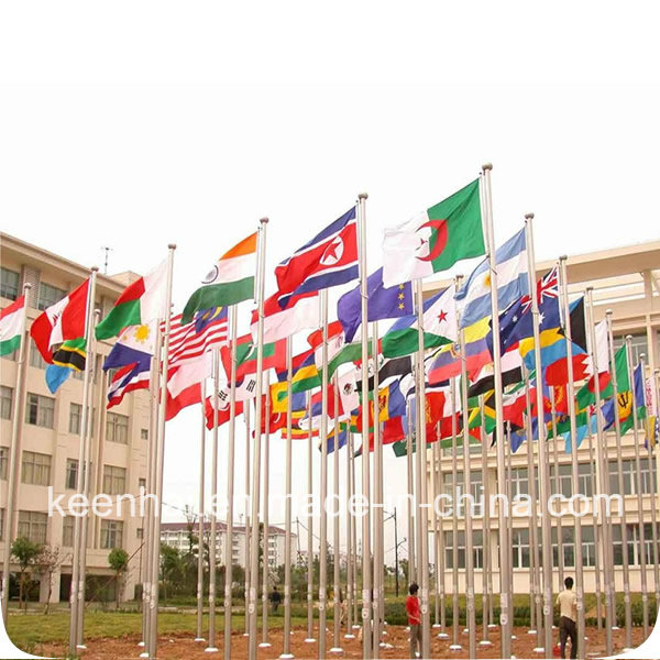 Whip Wind Resistant Tangle Flagpole Stainless Steel Outdoor Flag Pole