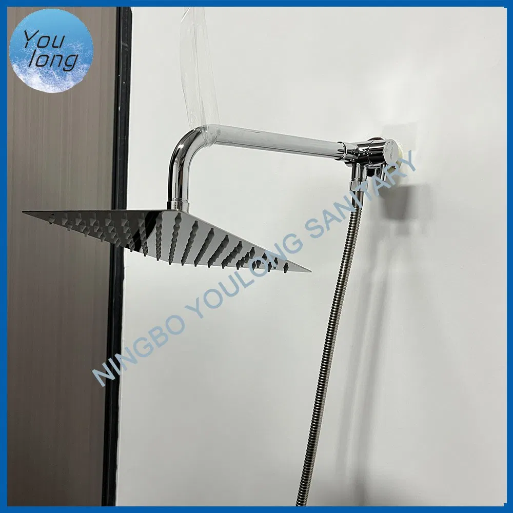 Bathroom Shower Arm Faucet with Diverter Shower Hand