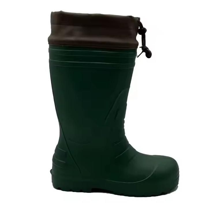Willingmart Green EVA Snow Boots Waterproof Workers Boots