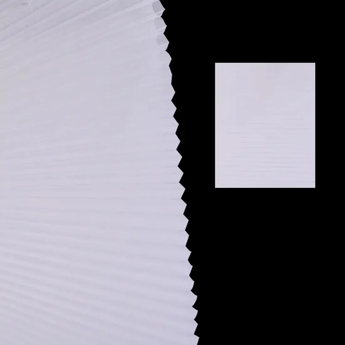 Stripe Light Filtering Cordless Day and Night Honeycomb Shade Blind Fabric