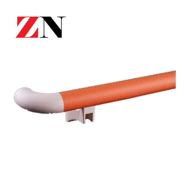 Corridor PVC and Aluminum Wall Hospital Handrail for Elderly