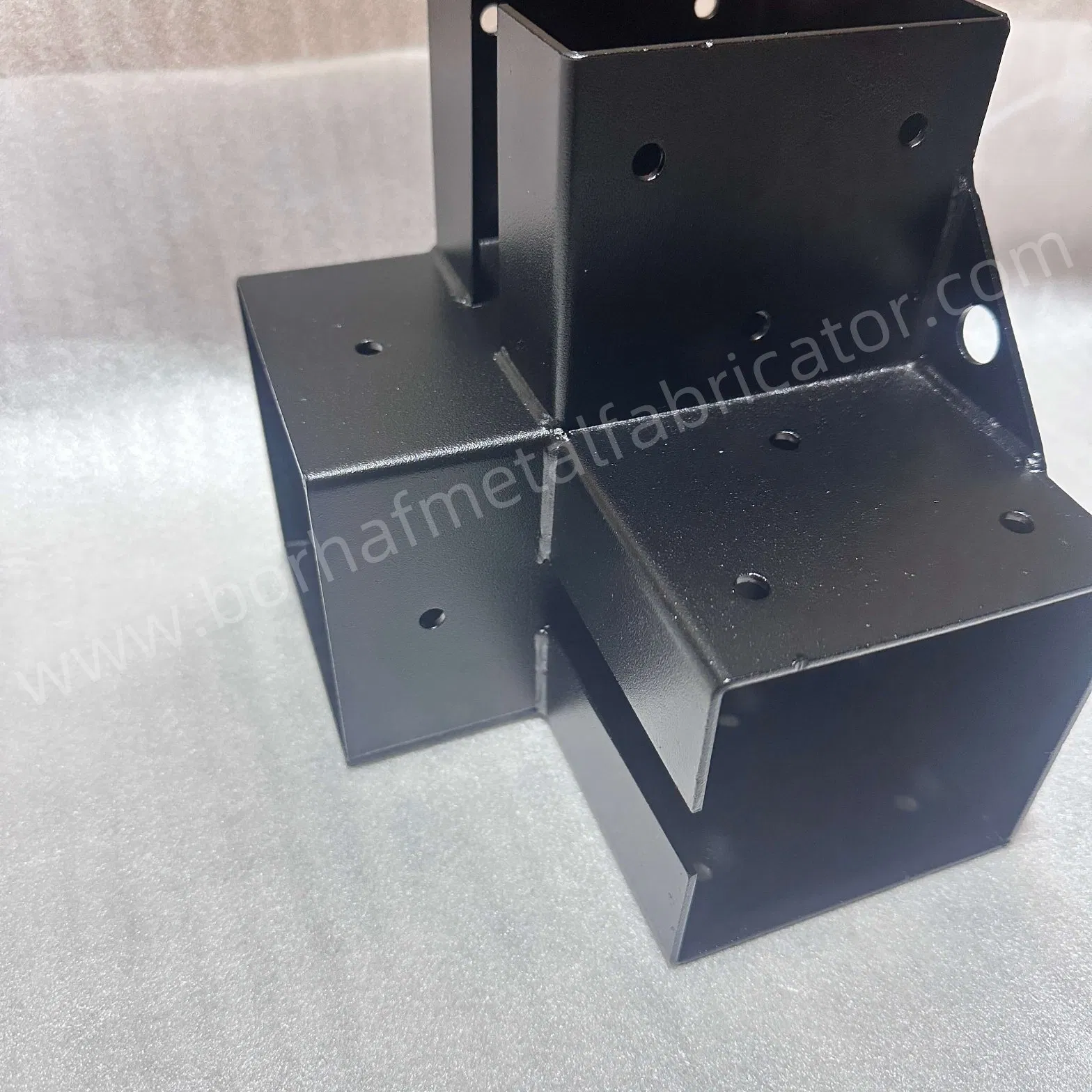 Laser Cutting Welding Service Customized Angle Corner Post Base Pergola Bracket