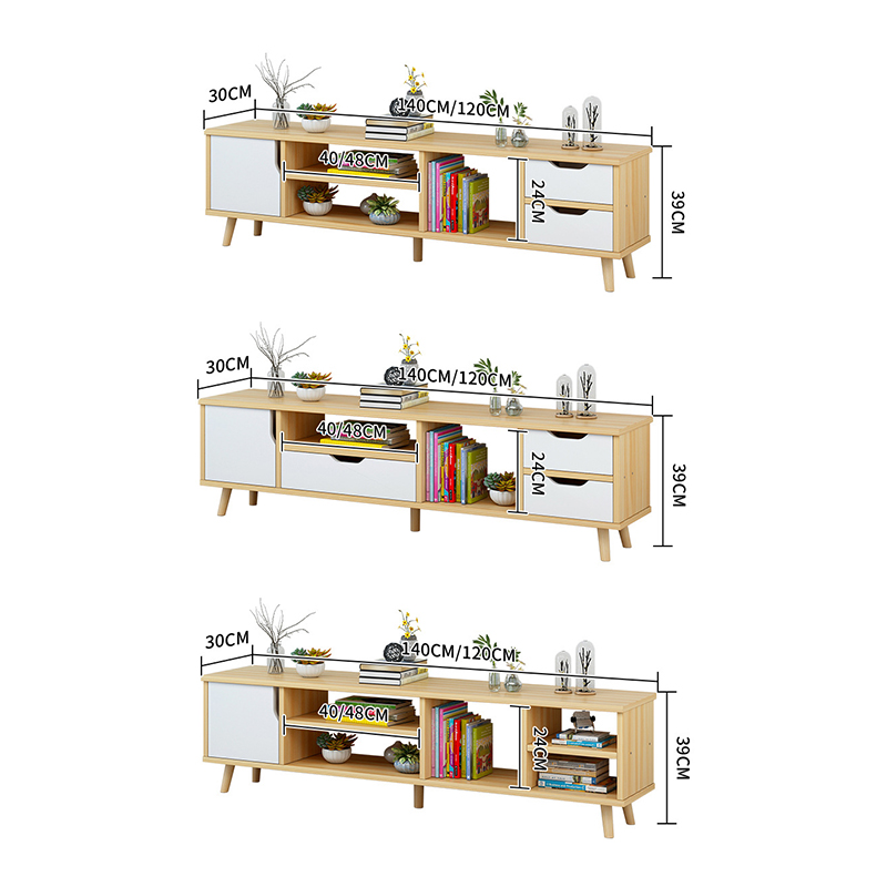 Мебель для гостиной минимализм тумба под ТВ деревянная