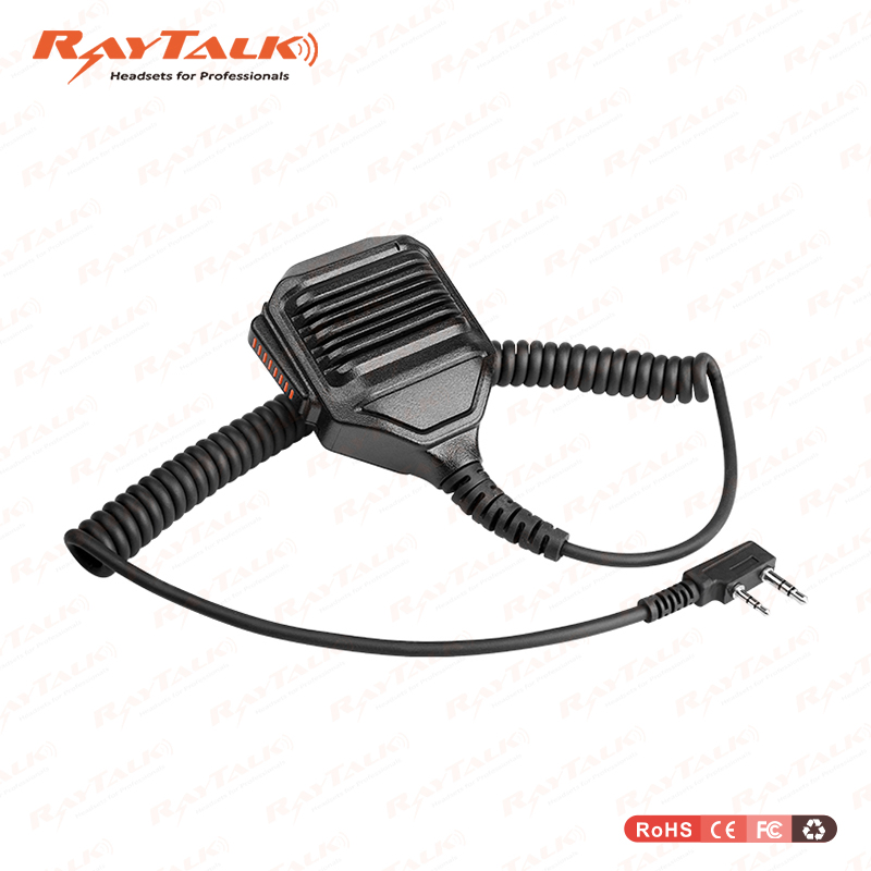 Waterproof Two Way Radio Baofeng Ptt Speaker Microphone for Walkie Talkie 888s UV-5r