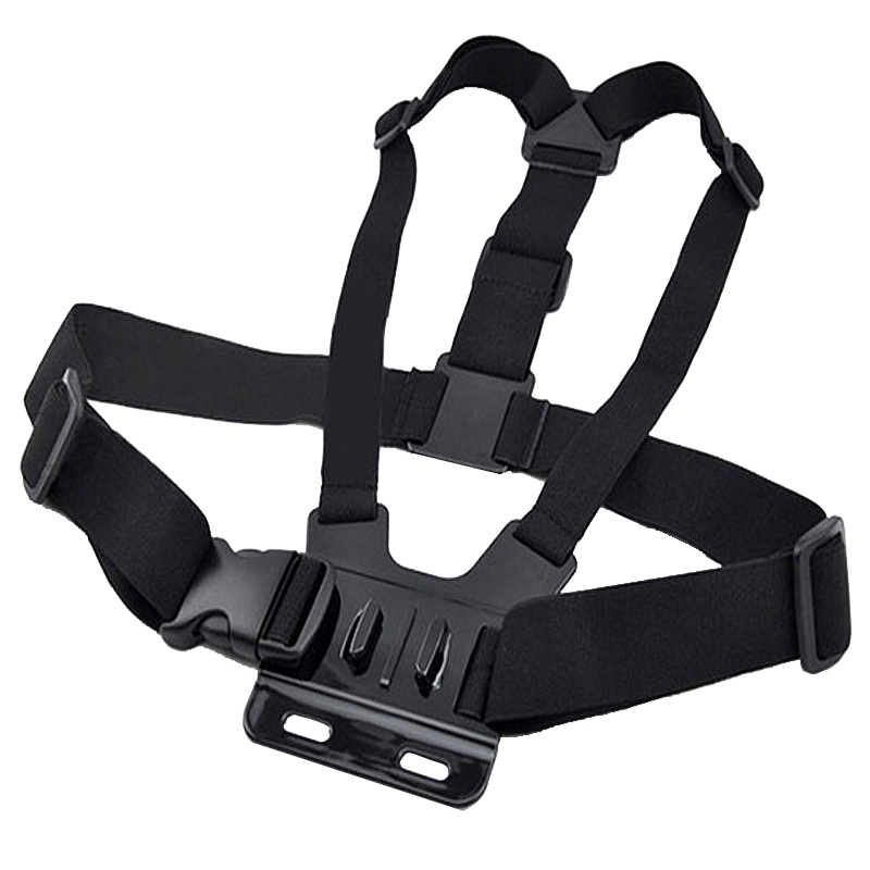 Factory Wholesale Adjustable Chest Mount Harness Strap for Gopro Action Camera