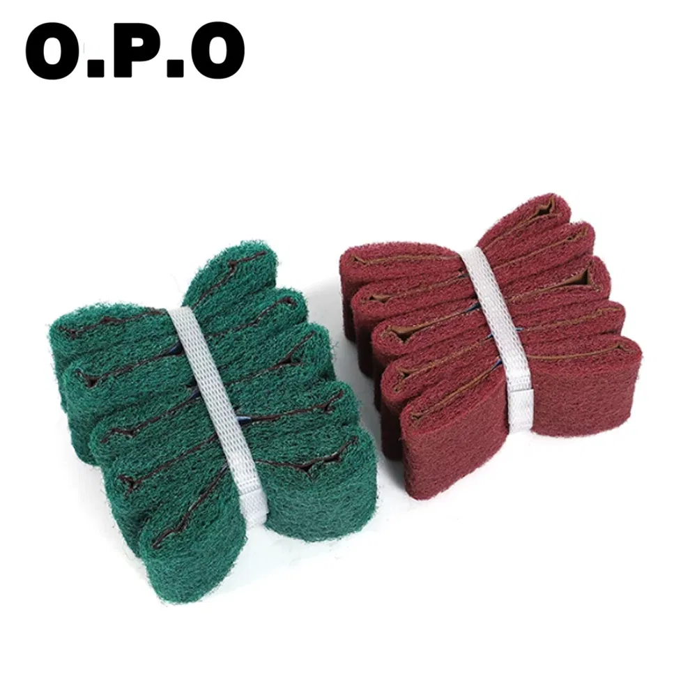 Hot Sale Non Woven Sanding Belt Nylon Abrasive Belt for Polishing Cloth Belts