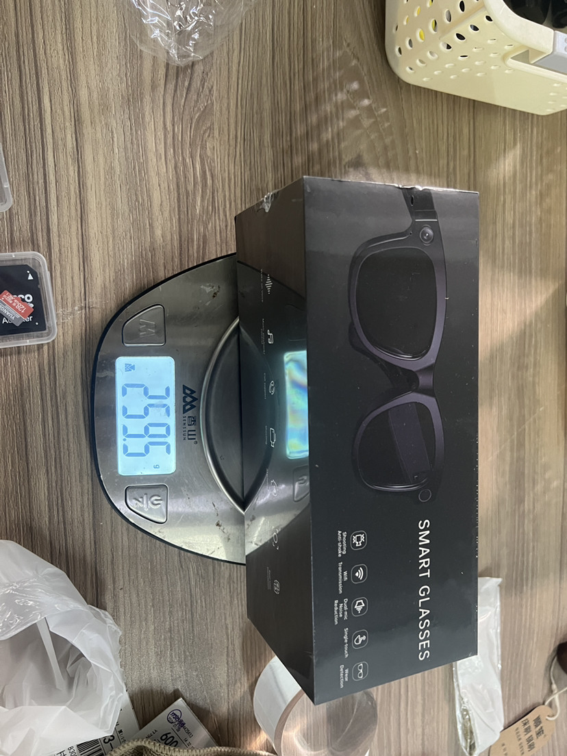 Voice Assistant Real-Time Translation Smart Ai Photo Video Glasses with Charging Box