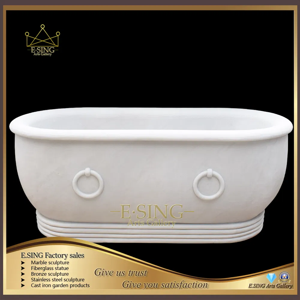 Мраморная ванна ручной работы для ванной комнаты