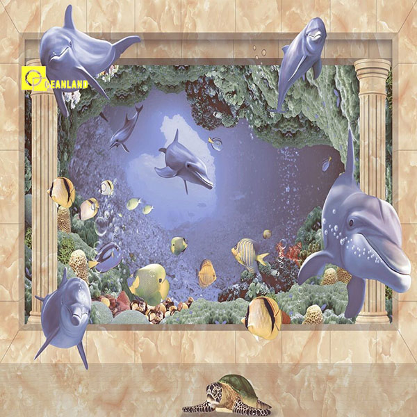 Керамическая плитка 3D для ванной Foshan