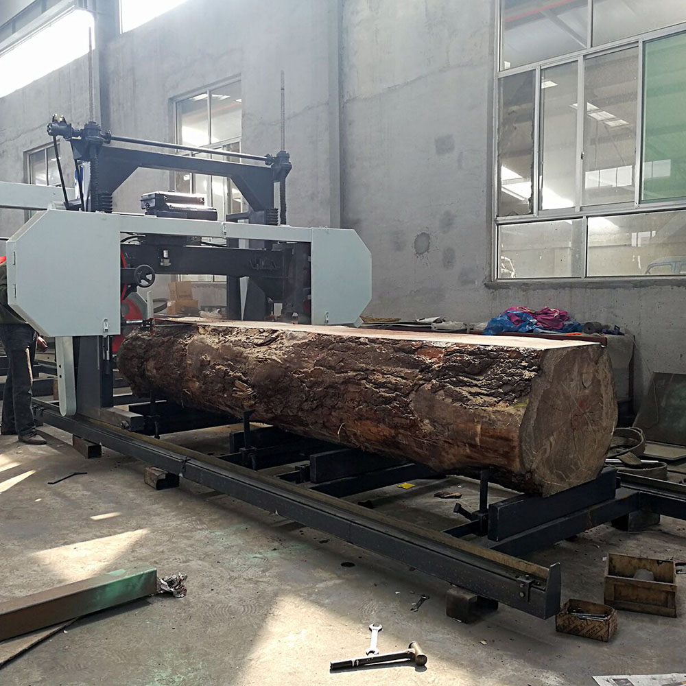 Ленточная пила горизонтальная усиленная гидравлическая автоматическая 63 дюйма