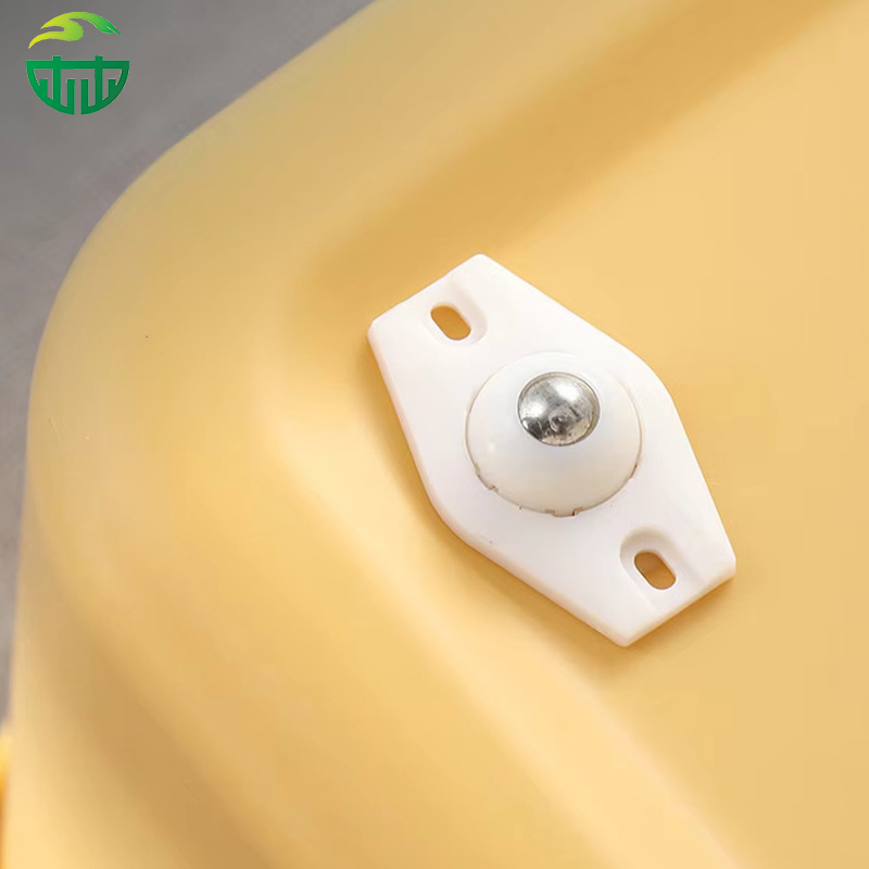 Adhesive Swivel Caster Wheels 360° Rotating Stainless Steel Ball Casters for Furniture, Cabinets, Trash Cans, Boxes