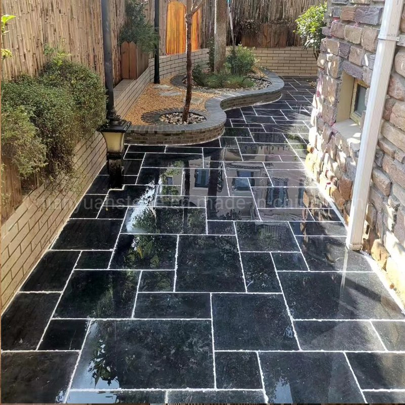 China Blue Limestone for Steps, Bluestone Treads, Kerbstone