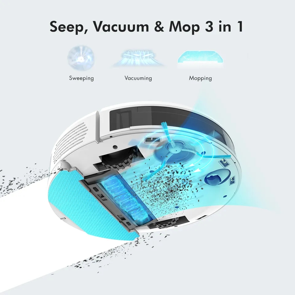 Smart Self Empty Robot Vacuum Cleaner