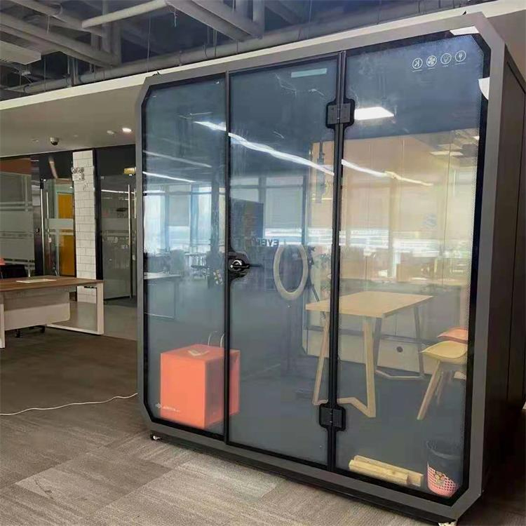 Movable 35dB Soundproof Office Phone Pods Acoustic Call Booth Silence Pod Small Soundproof Office Booth