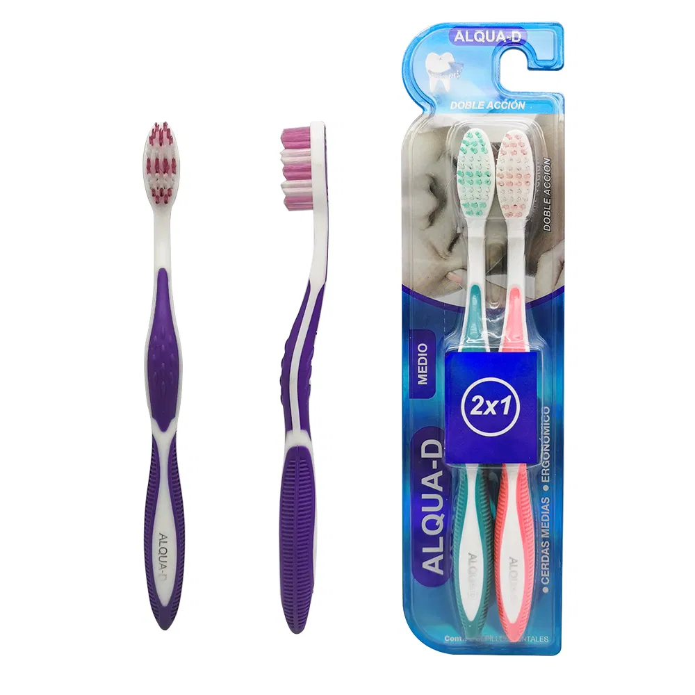 Good Quality Hot Selling Soft Manual Adult Toothbrush Family Pack