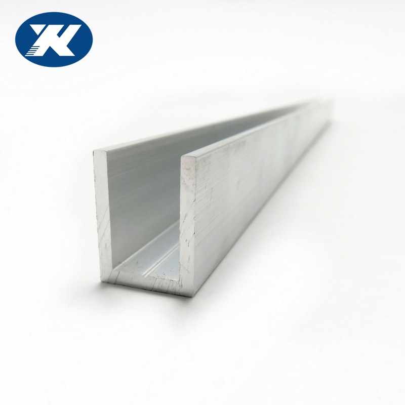 Manufacturer U Channel Aluminum Extrusion Profiles Bathroom Glass Clamp