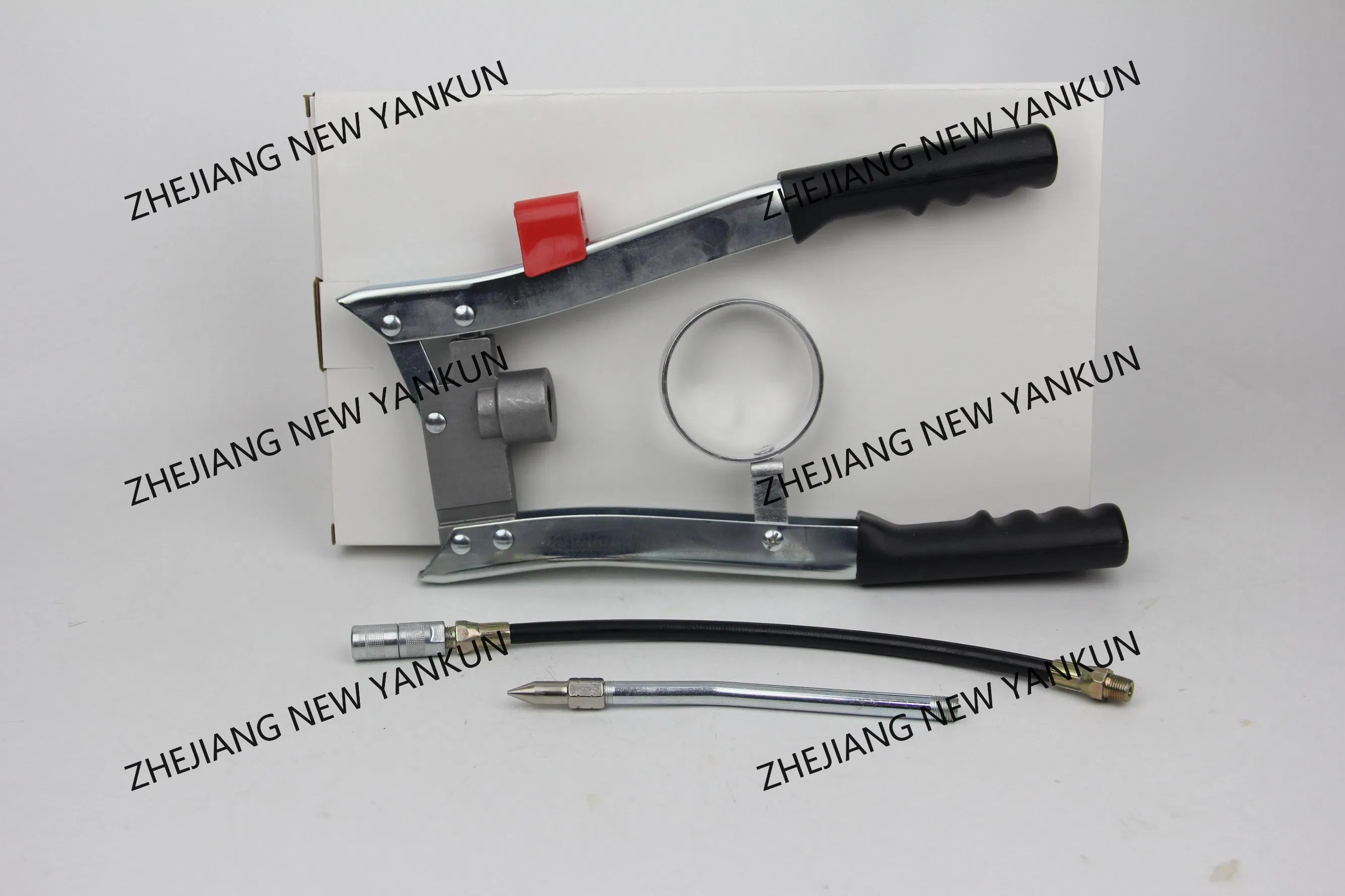 Маслёнка ручная с двумя рукоятками, 600cc, 9000psi