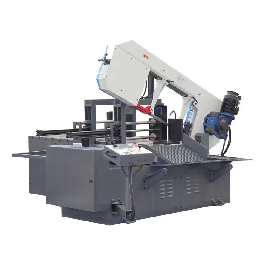 Ленточная пила по металлу торцовочная угловая BS-460G