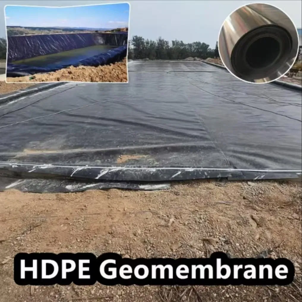 HDPE Geomembrane Used as an Anti-Leakage Material