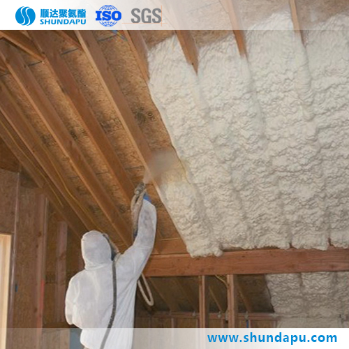 Building Insulation Opened-Cell, Closed-Cell Polyurethane Spray Foam Tdi80 20