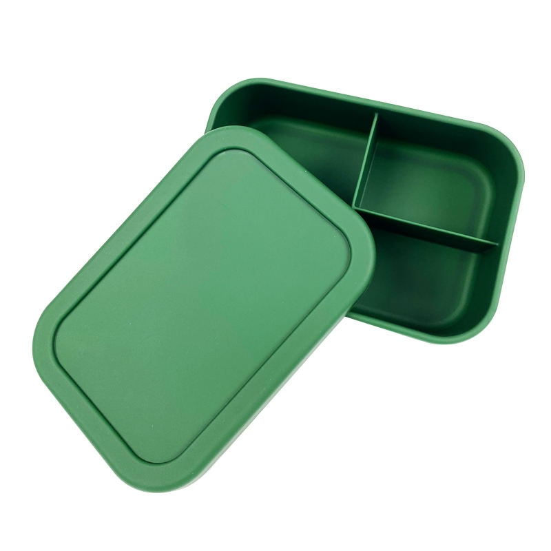 Durable Collapsible Silicone Food Storage Container for Healthy Lunches
