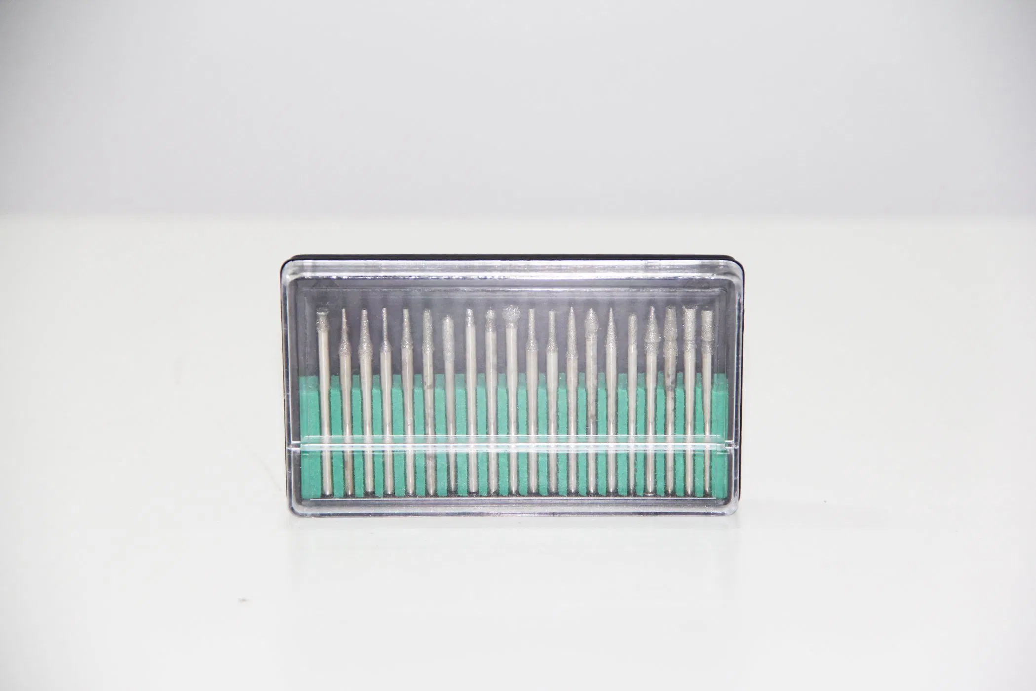 High Quality 3mm Shank 20 PCS Diamond Mounted Points