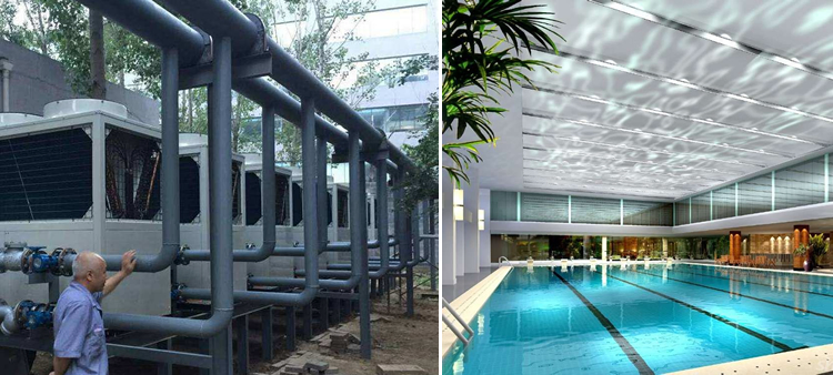 High Efficiency and Quality Air Source Swimming Pool Heat Pump Unit for Personal Small Pool or Public Commercial Big Pool