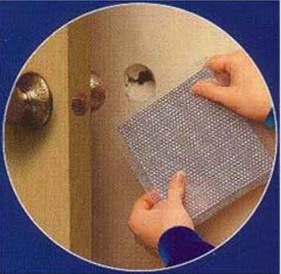 Wall Patch, Fiberglass Patch, Aluminumpatch Made of Aluminum and Fiberglass Mesh