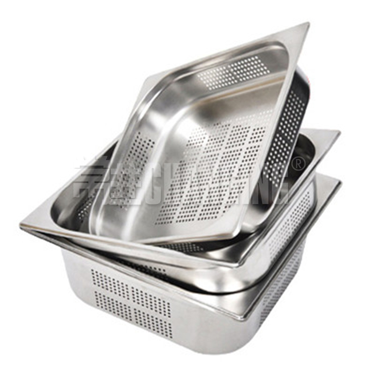 Перфорированный противень из нержавеющей стали 1/2 GN