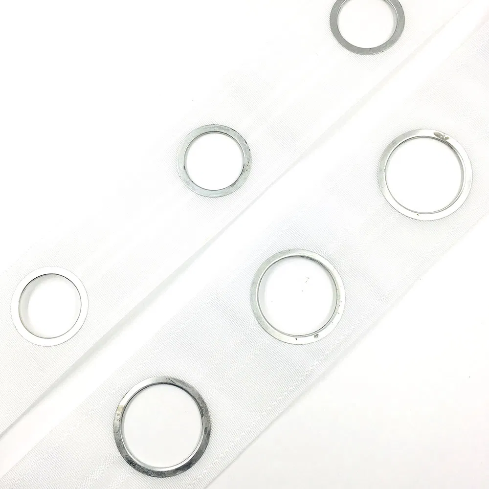 Professional White Polyester Nylon Curtain Eyelet Tape Eyelet Tape for Curtains