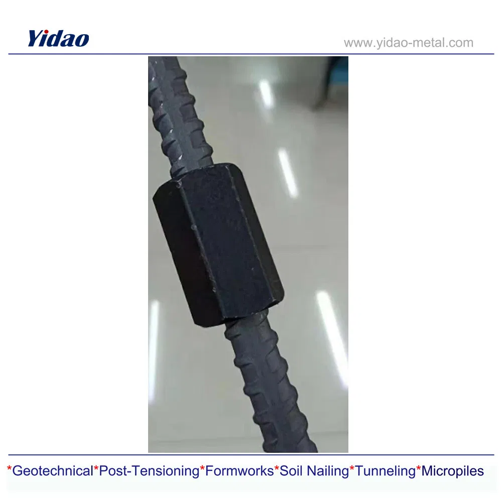 Гайка анкерная шестигранная для стыковки арматуры