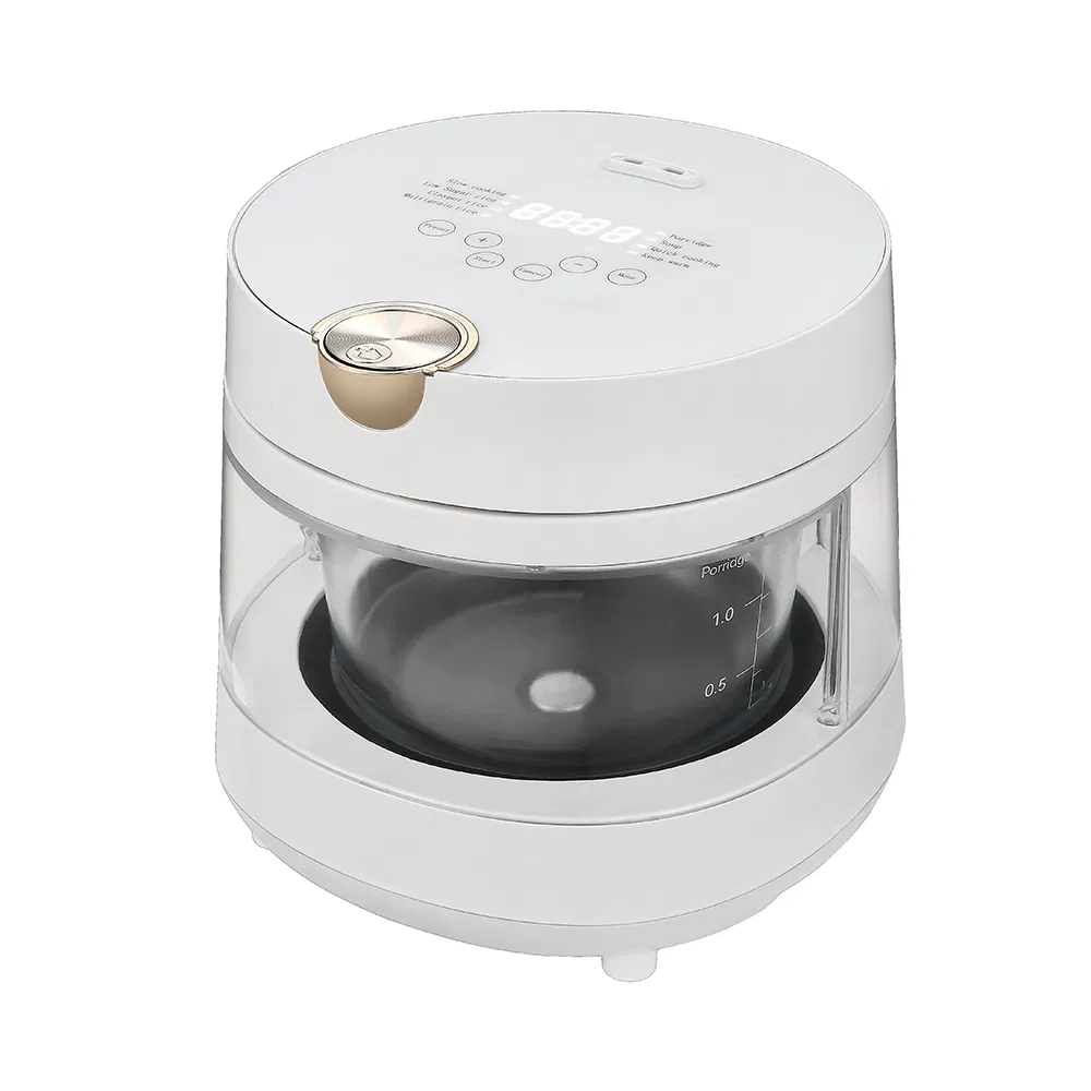 3L Compact Health No Coating Kitchen Appliance Glass Rice Cooker for Home