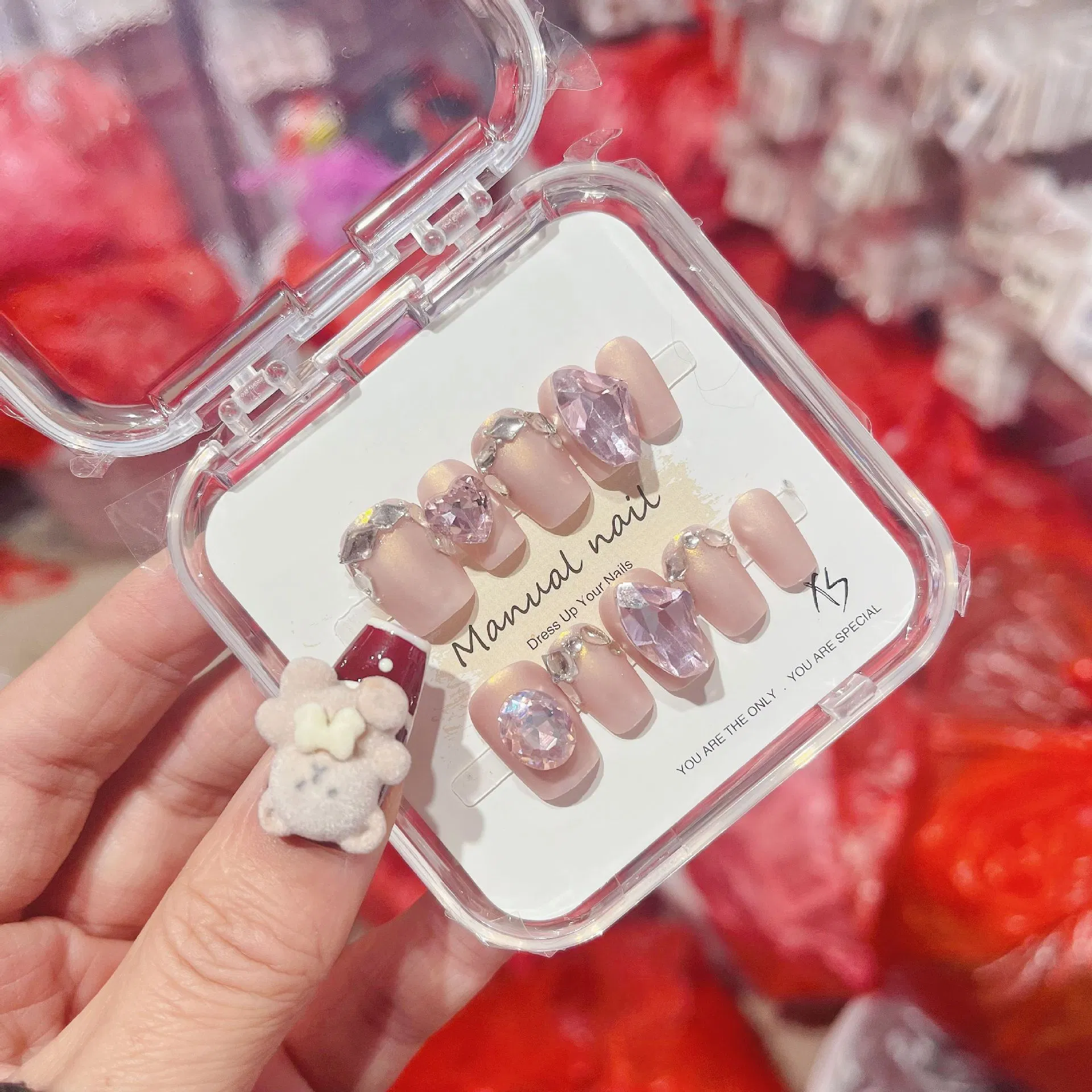 Custom Premium Quality Hand Made False Nails Artificial Acrylic Fingernails