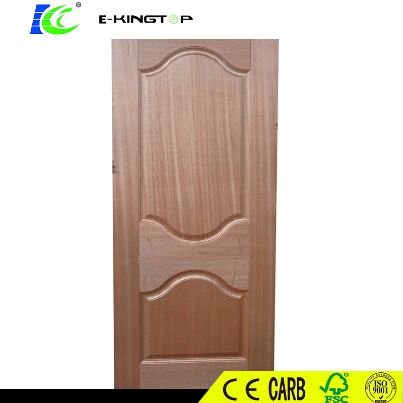 Chinese Suppliers 3mm Moulded Veneer Door Skin and HDF Door Skin for Door Facotry