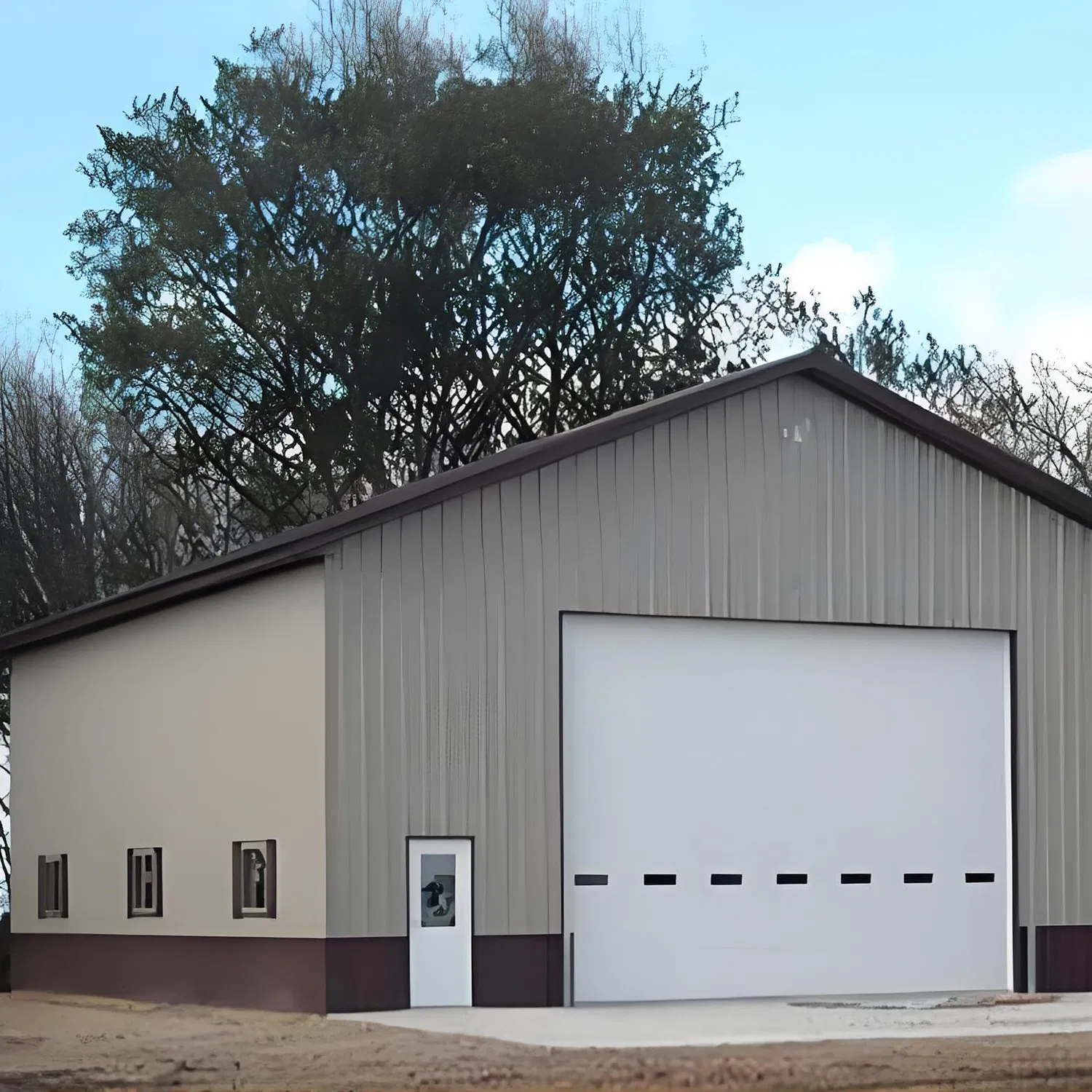 Production and Construction of Prefabricated Steel Structure Garage