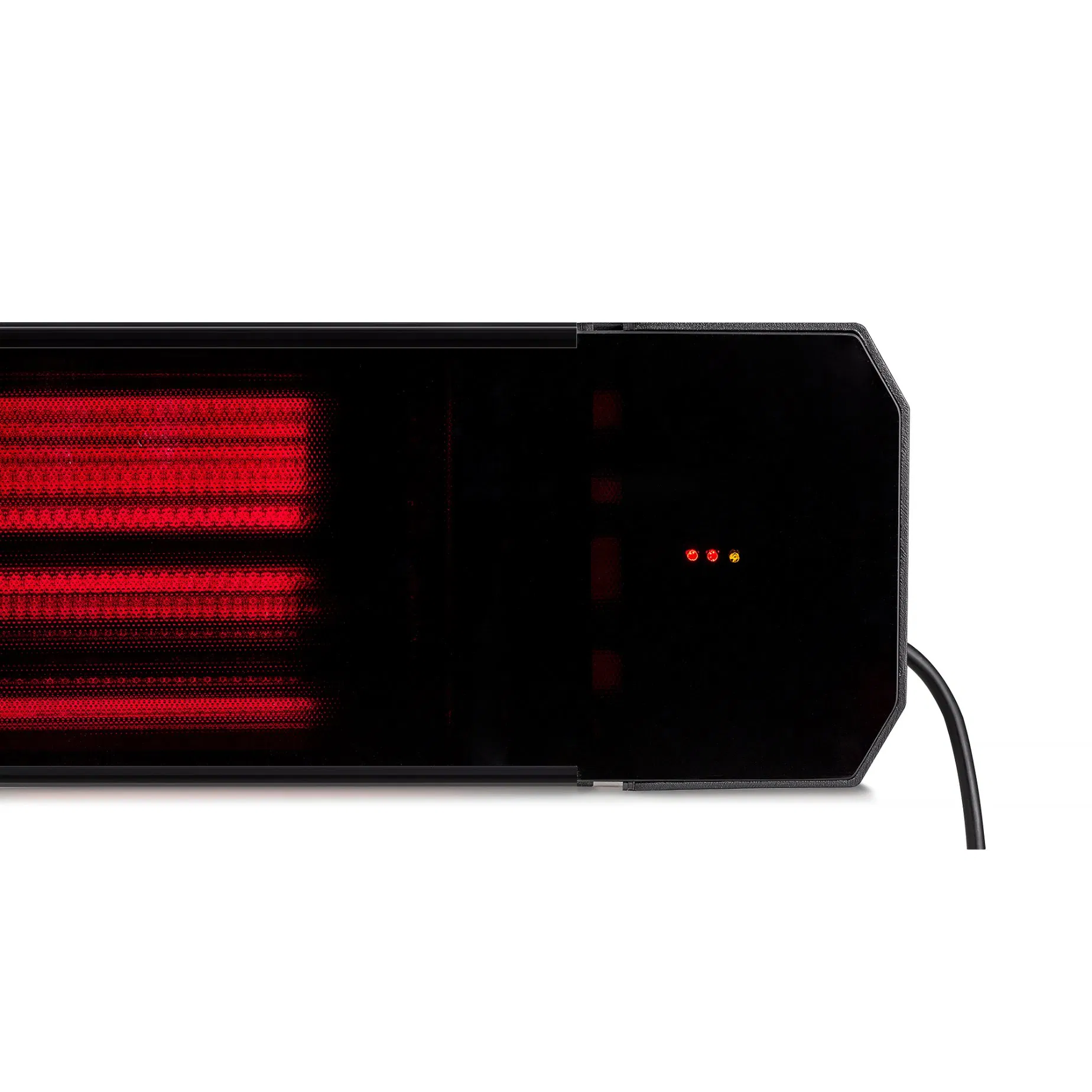 Fast Heating Wall Mounted Heater with Ceramic Glass Panel Infrared Ceramic Heater for Restaurants