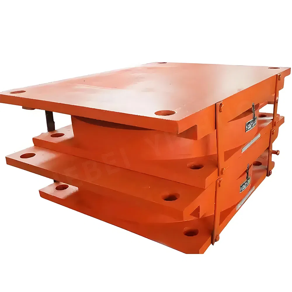 High Damping Stainless Steel Basin/Pot Rubber Bearing Seismic Isolation Base and Shock Absorber for Building Bridge