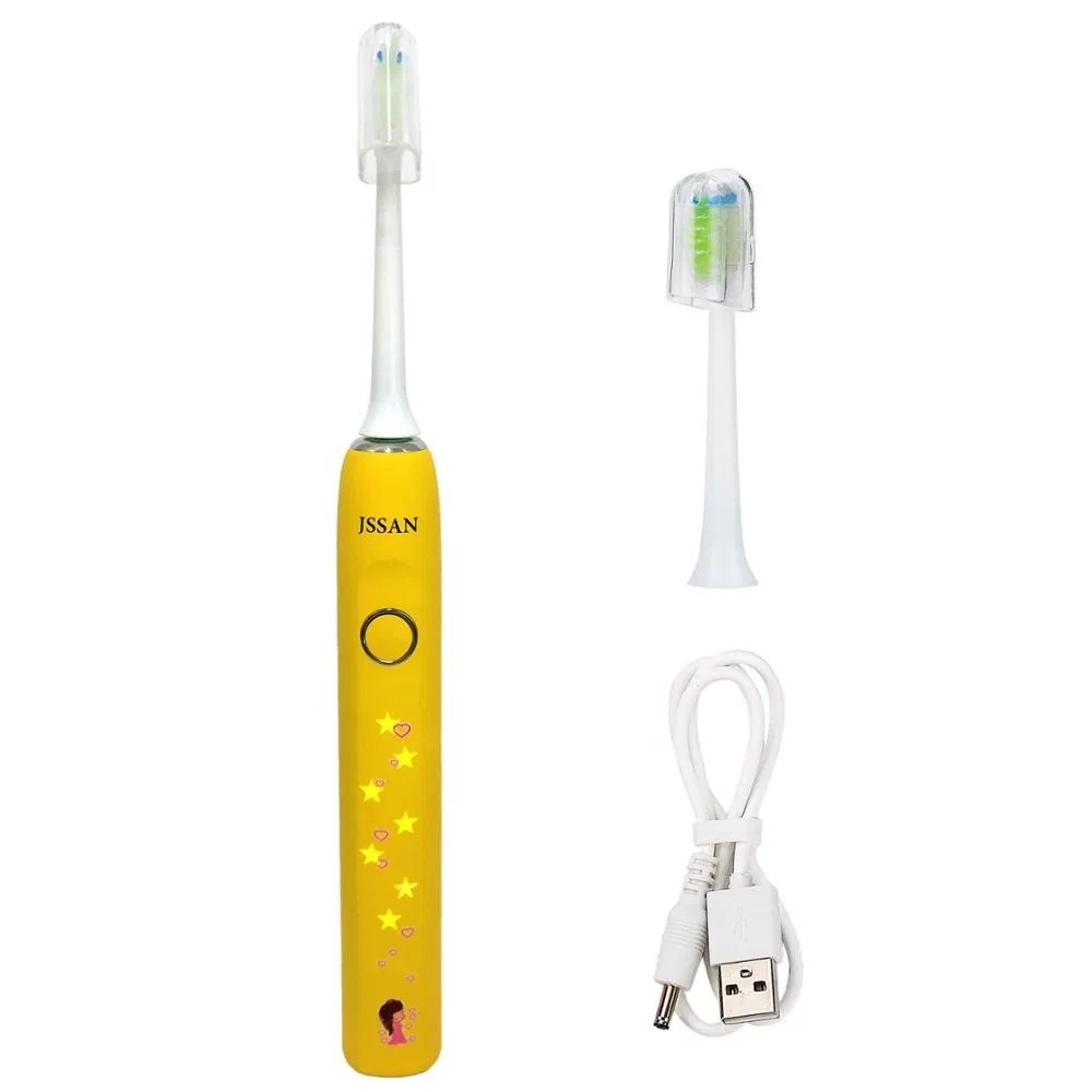 New Year Gift Fashion Creative Gift A7 Kid Gift Sonic Electric Toothbrush Carton Handle Cartoon Patern Rechargeable Style