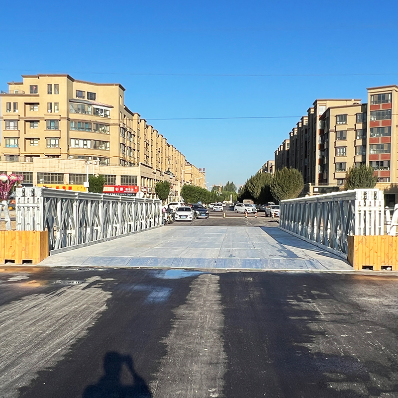 Durable Long Truss Bridge for Easy Trail Installation and Use