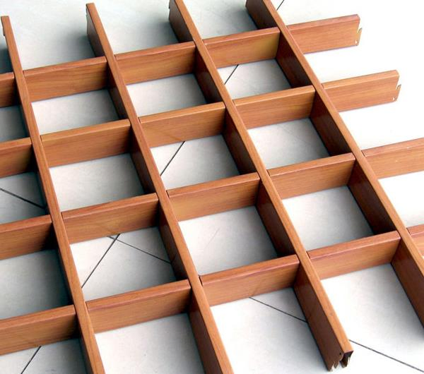 Pop Wooden Customized Color Aluminum Open Cell Ceiling Metal Grid Ceiling