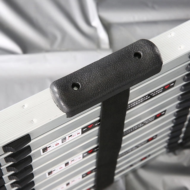 6.2m Aluminum Telescopic Ladder Industrial Grade Ladder Double-Side Folding Ladder