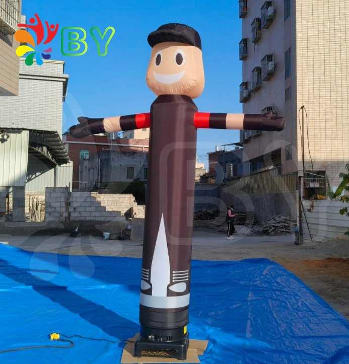 Business Advertising Inflatable Tube Man Outdoor Decorative Inflatable Air Fly Dancer Man for Independence Day