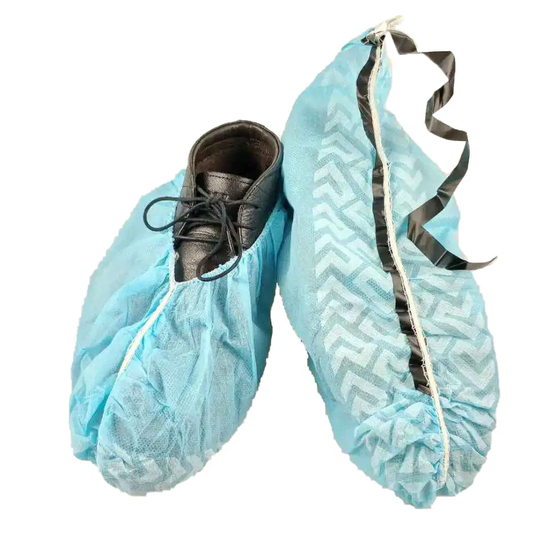 Hota Non Woven Non Skid Shoe Cover Anti Slip PE Boot Covers