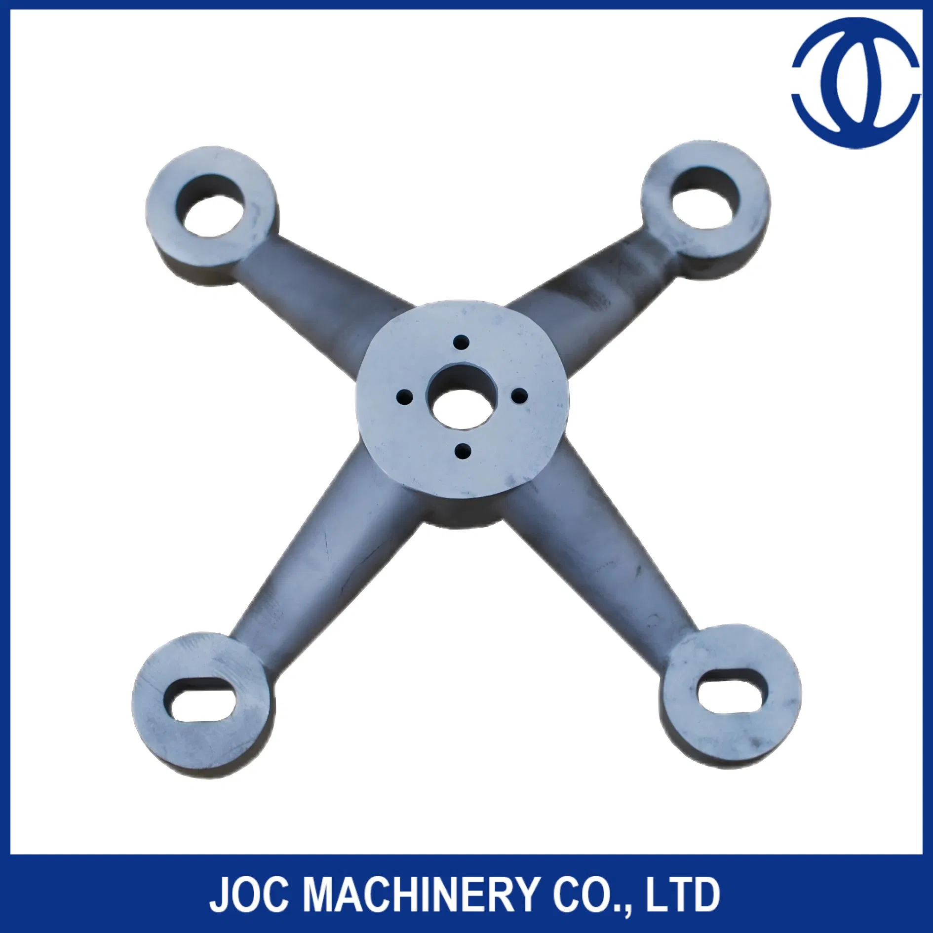 Single Arm Glass Spider Fittings Point-Fixed Curtain Wall Hardware Fitting