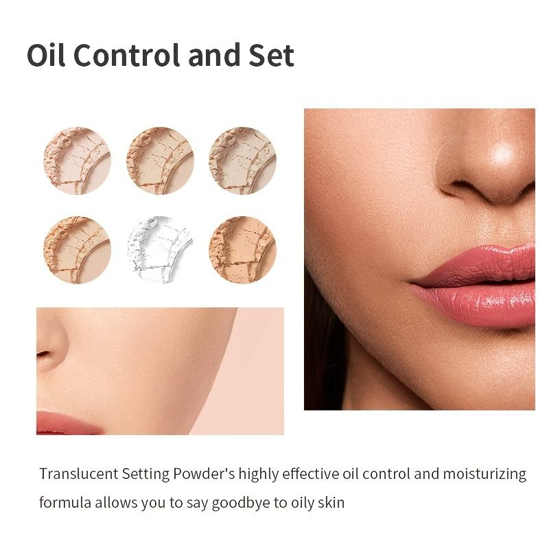 Custom Wholesale Loose Powder Waterproof Sweatproof Long Lasting Oil Control Setting Powder