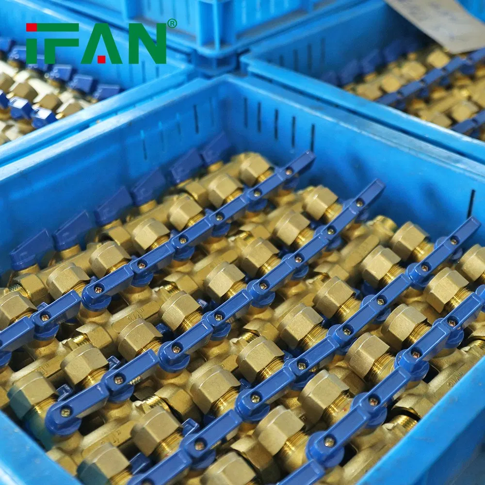 Ifan Factory Direct Sell Manifold Brass 3/4" Brass Water Manifold 2-6 Hole Flowing Water Long Service Life Brass Manifold
